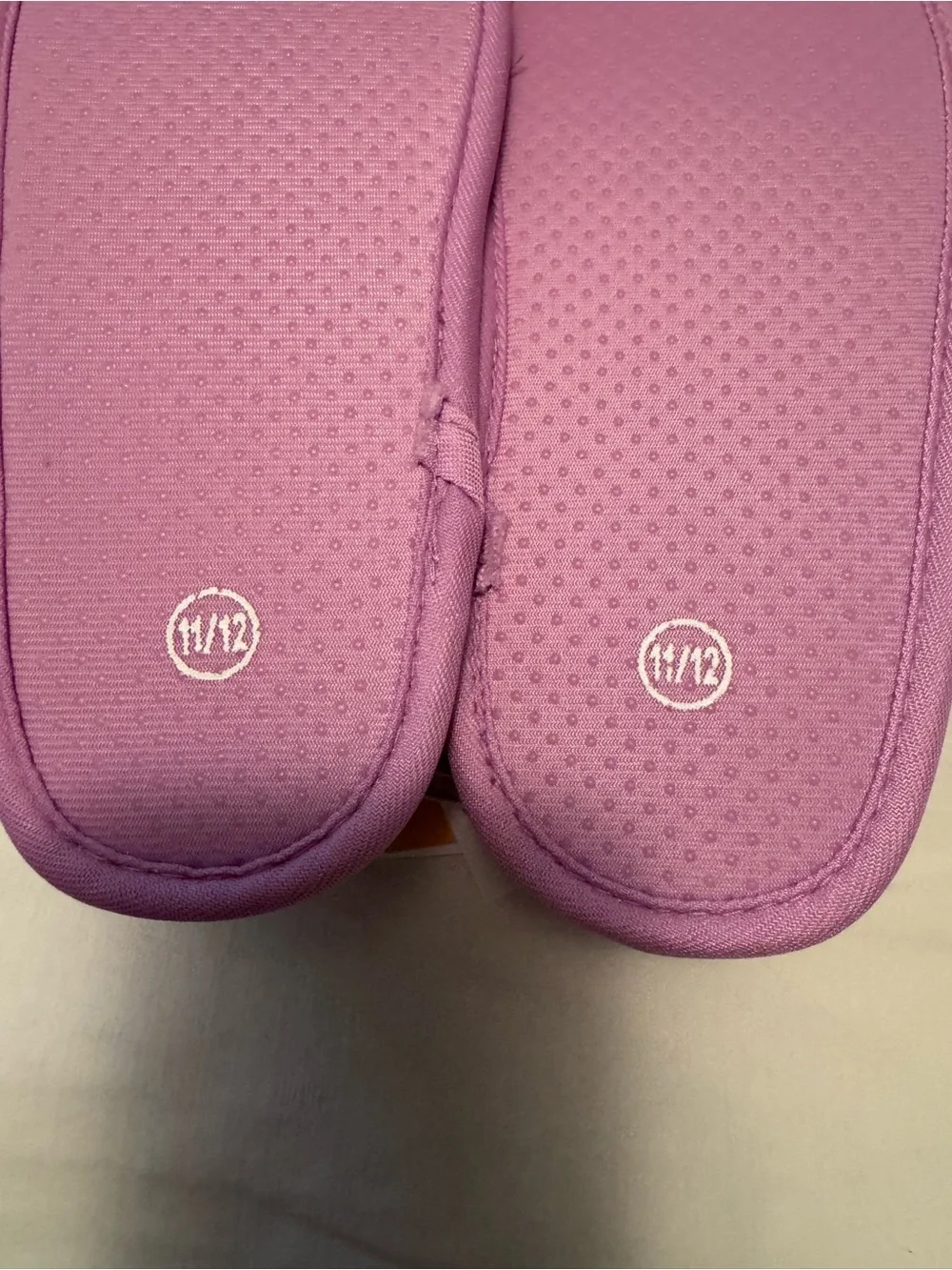 NWT Disney Lilo & Stitch Toddler Slippers Angel Purple Size S 11/12